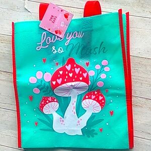 Mushroom cottagecore tote bag shopping accessory